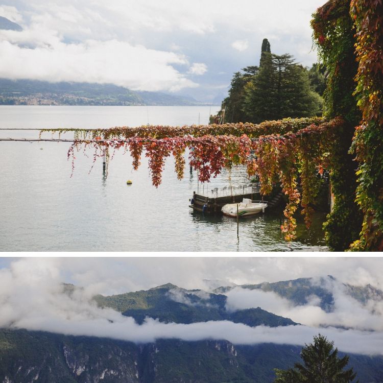 Romantic Autumn in Lake Como