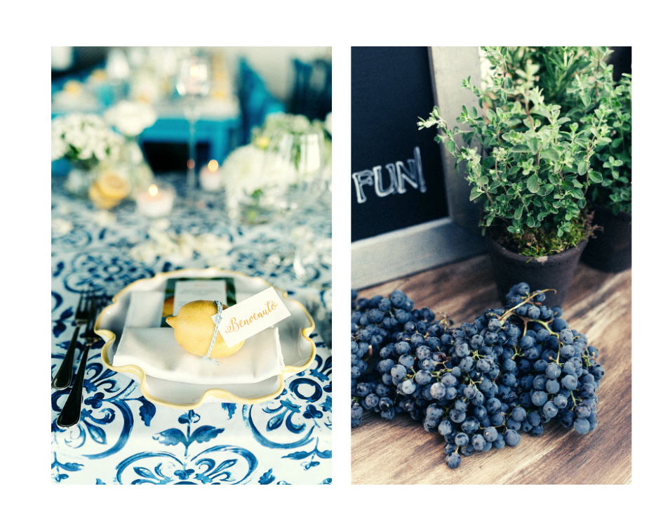 <em>2020 wedding trends lemons and fresh fruits </em>