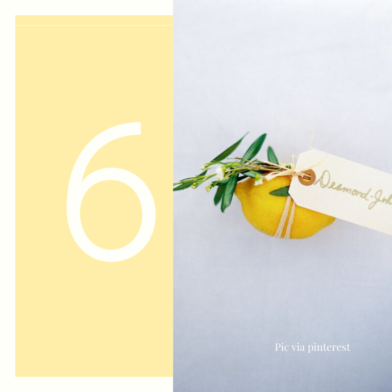 lemons escort cards