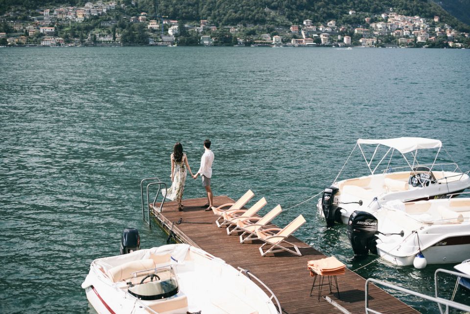 lake como wedding