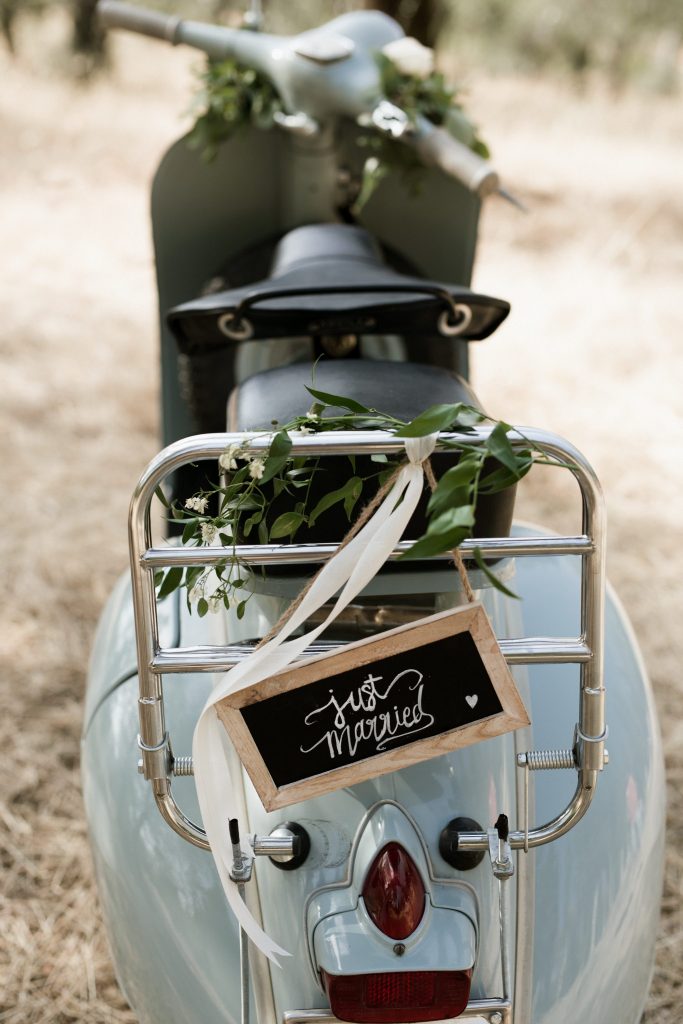 vintage wedding in Tuscany