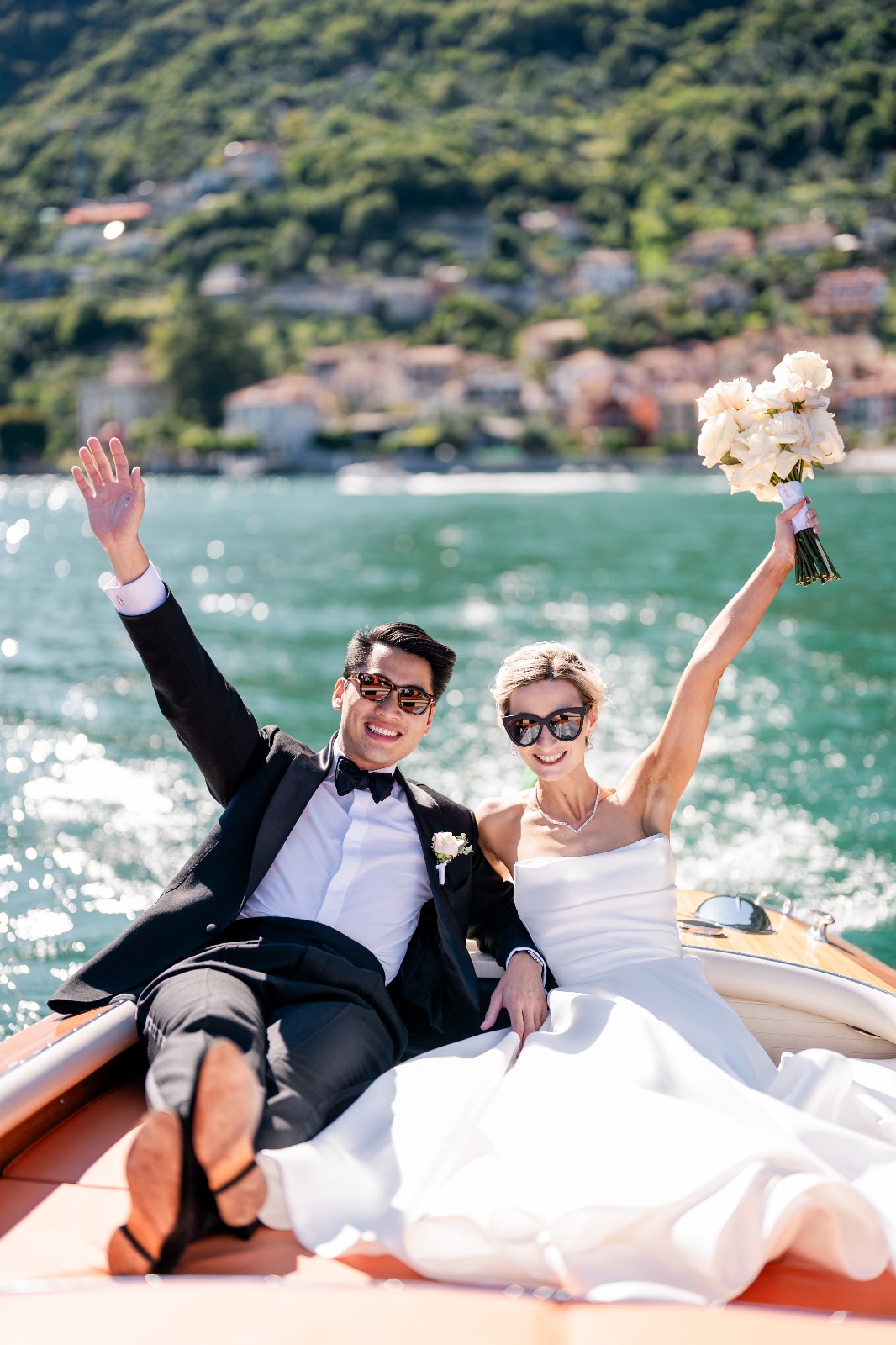 eloping lake como wedding